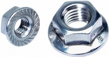 Гайка с фланцем